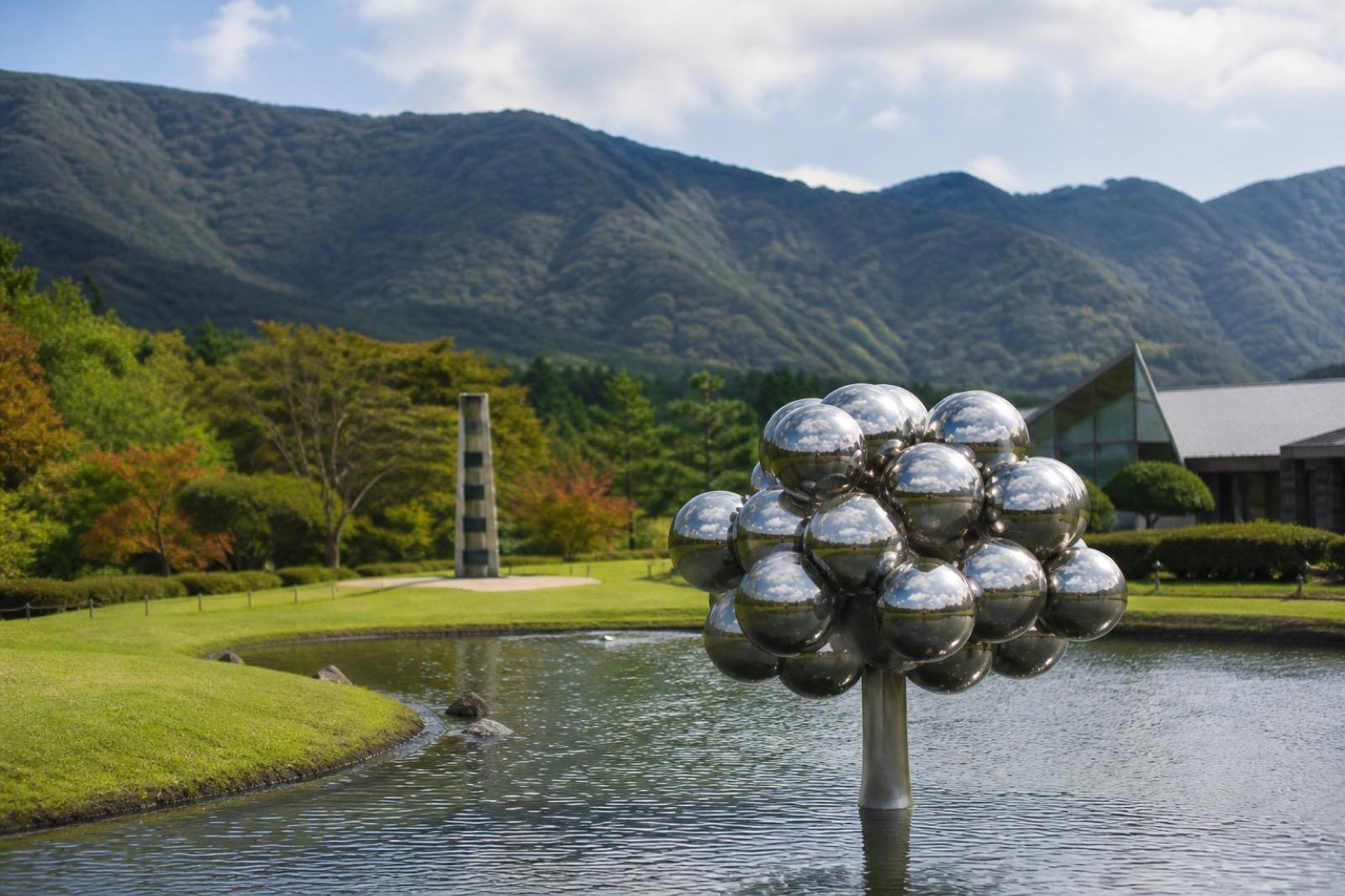 箱根の森の美術館周辺