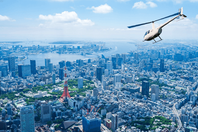 10分間の“ちょいヘリ”体験。東京湾岸をプチ遊覧する、飛びきりのドッキリを