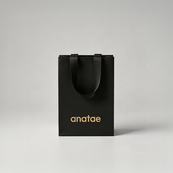 anatae 紙袋(ブラック)