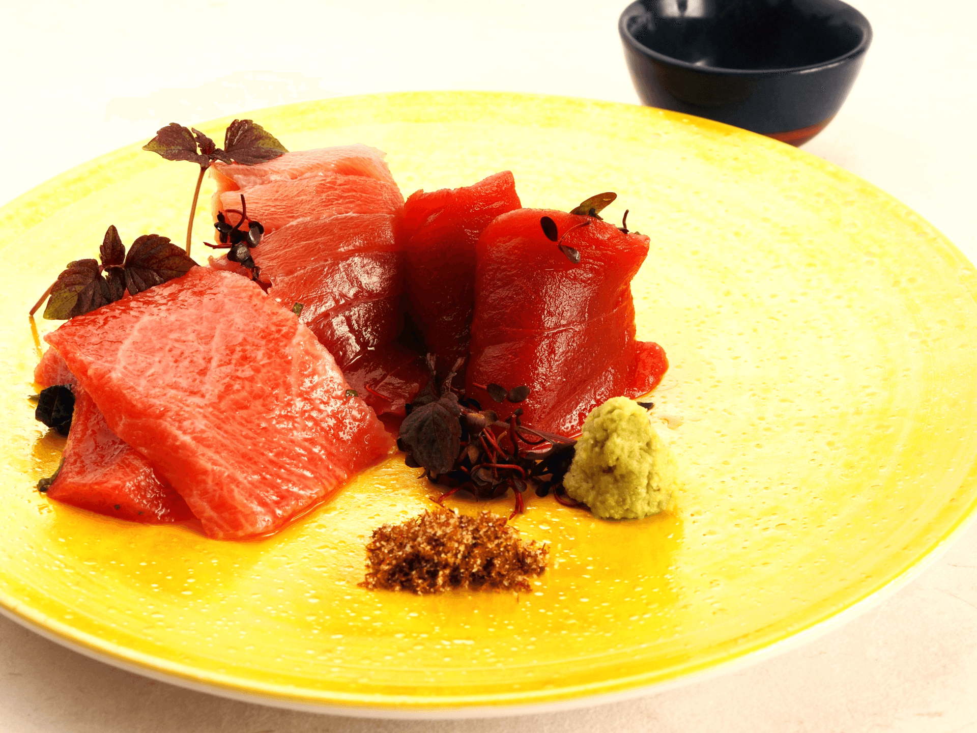 今日の終止符には、季節のマグロフレンチ3品にお酒2杯があればいい
