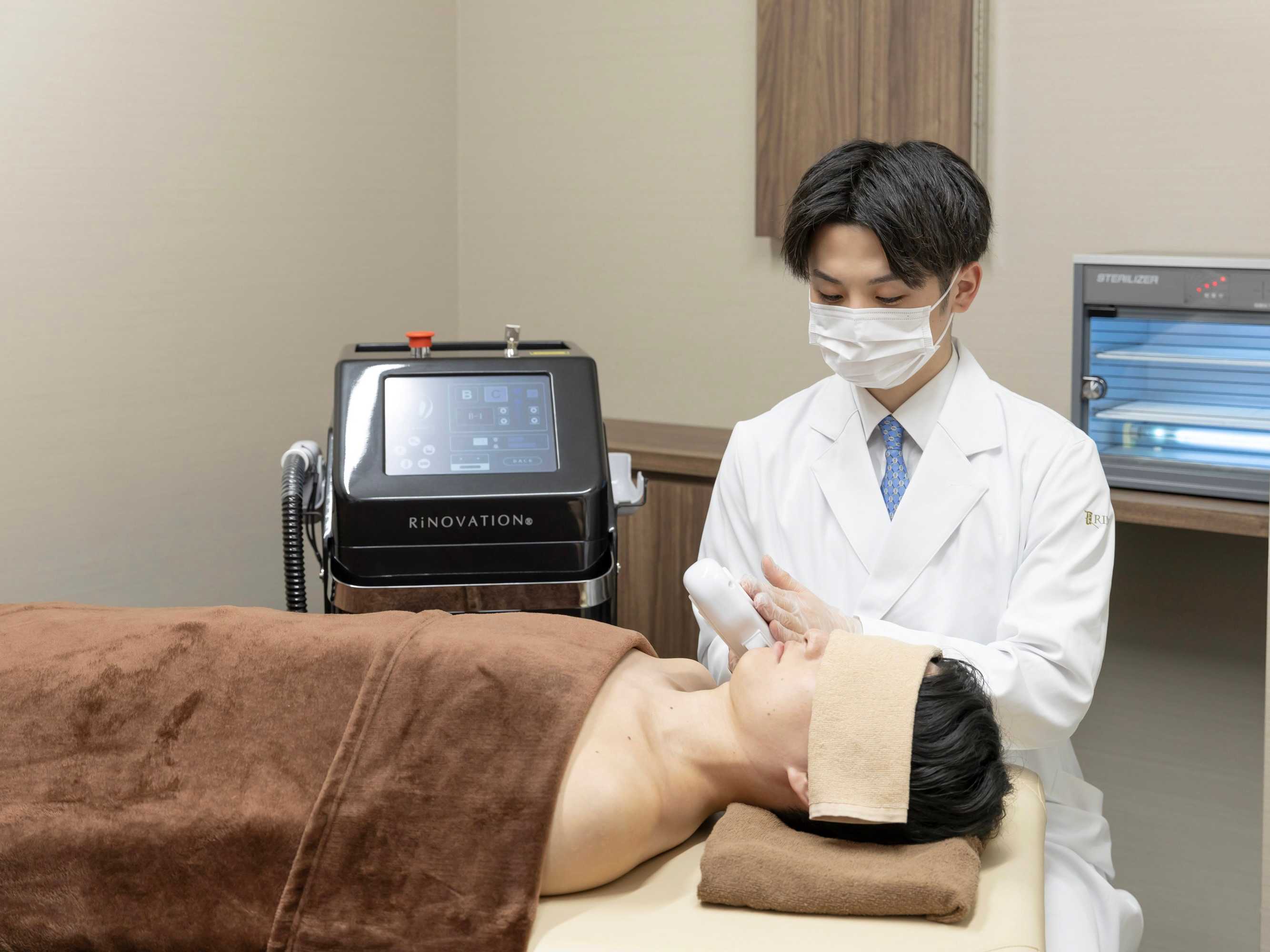 【RINX/東京】体毛管理も男のスキル。部位を選べる顔脱毛&全身脱毛