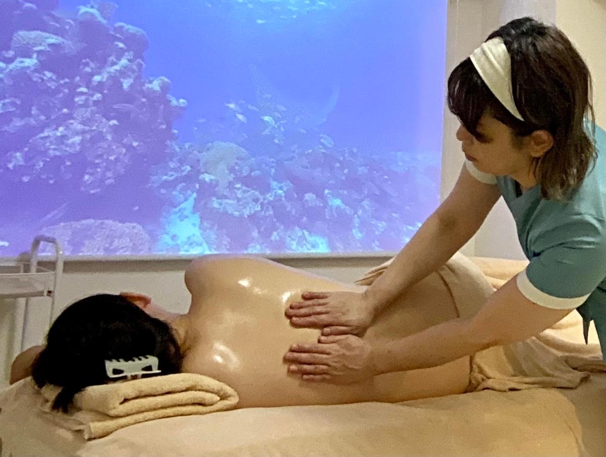 海と星空のマタニティエステを、ママとお腹の赤ちゃんに